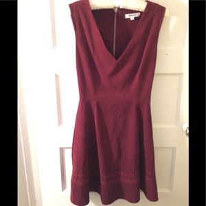 BB Dakota burgundy dress